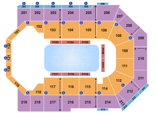 Toyota Arena Disney On Ice Seating Chart